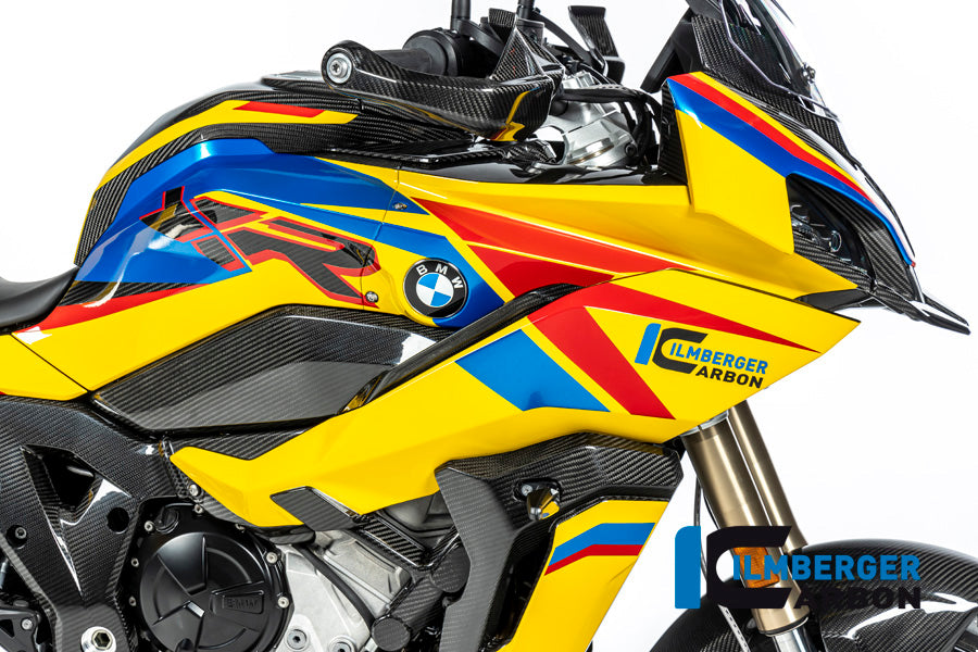 Ilmberger Carbon Side Cover Right Lower on the Tank for the BMW S 1000 XR '20-24 / M 1000 XR '24