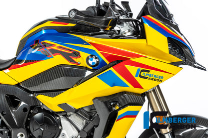 Ilmberger Carbon Side Cover Right Lower on the Tank for the BMW S 1000 XR '20-24 / M 1000 XR '24
