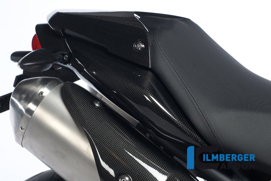 Ilmberger Carbon Underseat Side Panel Right, for the Triumph Speed Triple '11-25