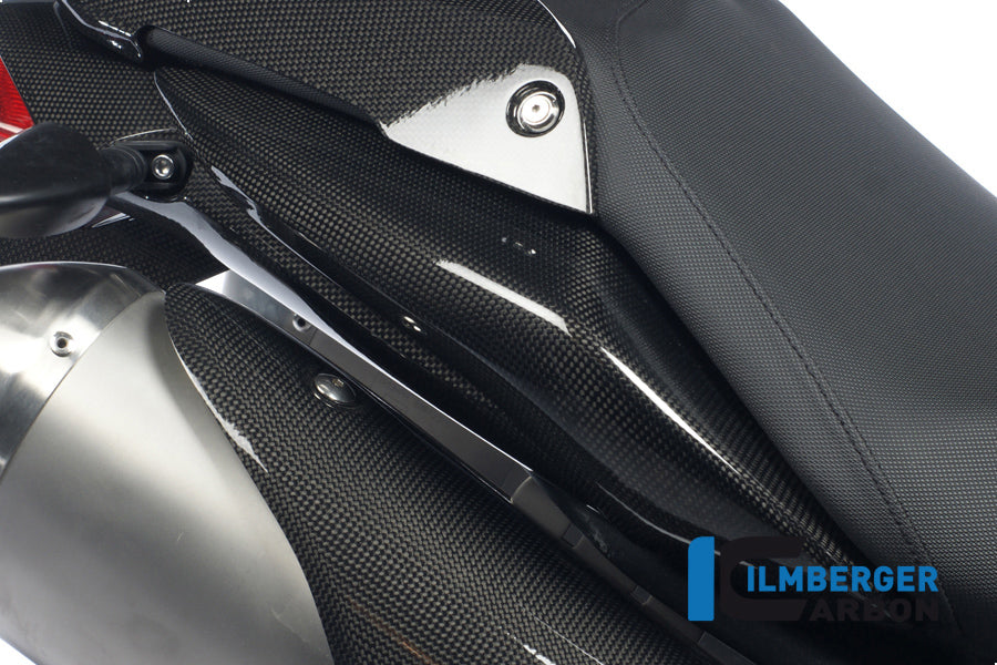 Ilmberger Carbon Underseat Side Panel Right, for the Triumph Speed Triple '11-25