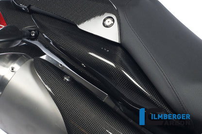 Ilmberger Carbon Underseat Side Panel Right, for the Triumph Speed Triple '11-25
