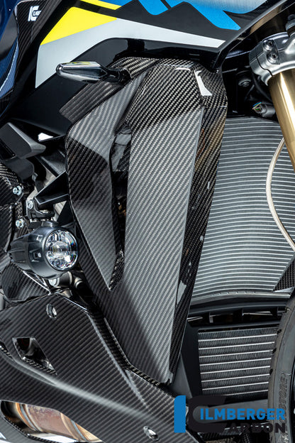 Ilmberger Carbon Cover on the Watercooler, Right for the BMW S 1000 XR 2024