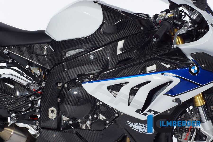 Ilmberger Carbon Tank Side Panel, Right Carbon for the BMW S1000RR '09-14 / HP4 2012
