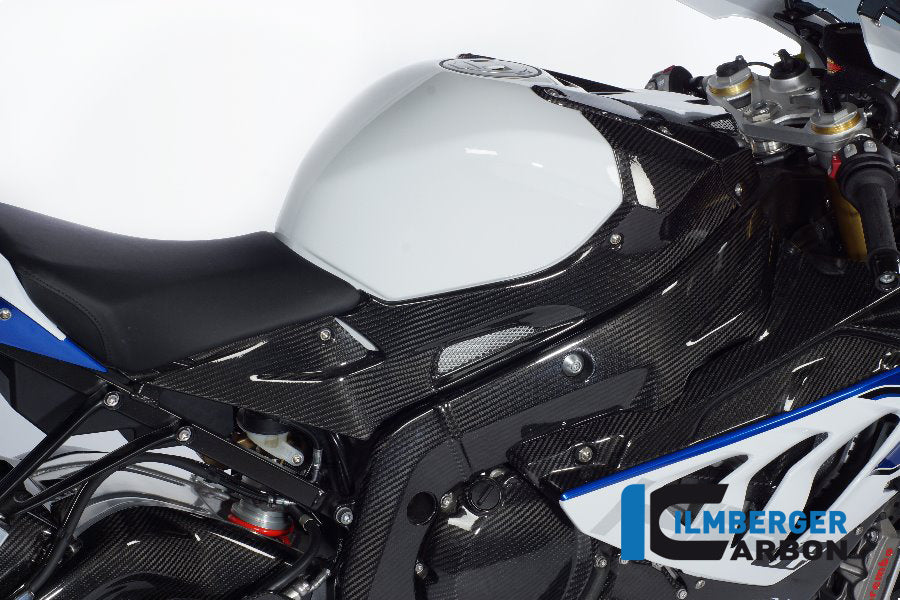 Ilmberger Carbon Tank Side Panel, Right Carbon for the BMW S1000RR '09-14 / HP4 2012