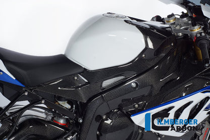 Ilmberger Carbon Tank Side Panel, Right Carbon for the BMW S1000RR '09-14 / HP4 2012