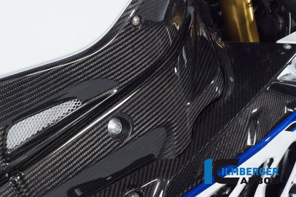 Ilmberger Carbon Tank Side Panel, Right Carbon for the BMW S1000RR '09-14 / HP4 2012