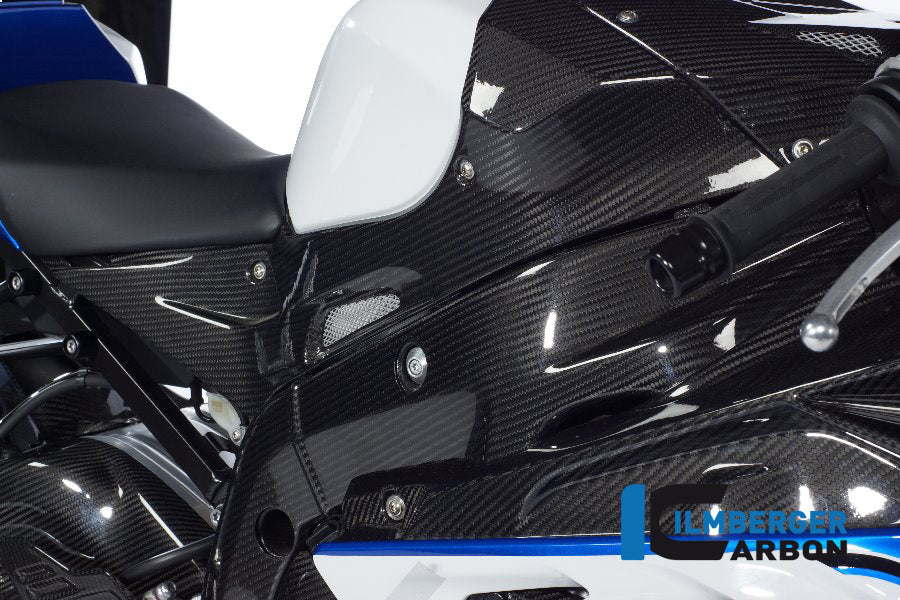 Ilmberger Carbon Tank Side Panel, Right Carbon for the BMW S1000RR '09-14 / HP4 2012