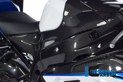 Ilmberger Carbon Tank Side Panel, Right Carbon for the BMW S1000RR '09-14 / HP4 2012
