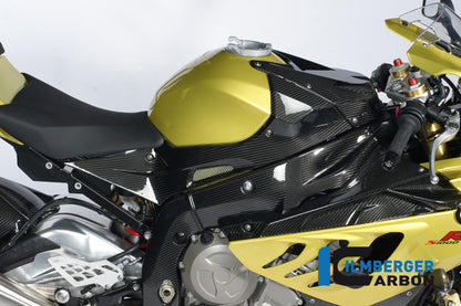 Ilmberger Carbon Tank Side Panel, Right Carbon for the BMW S1000RR '09-14 / HP4 2012