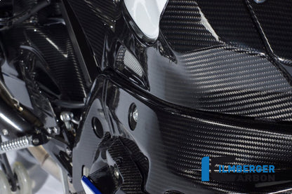 Ilmberger Carbon Tank Side Panel, Right Carbon for the BMW S1000RR '09-14 / HP4 2012