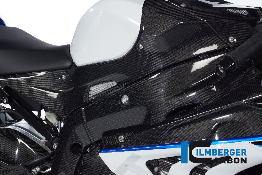Ilmberger Carbon Tank Side Panel, Right Carbon for the BMW S1000RR '09-14 / HP4 2012