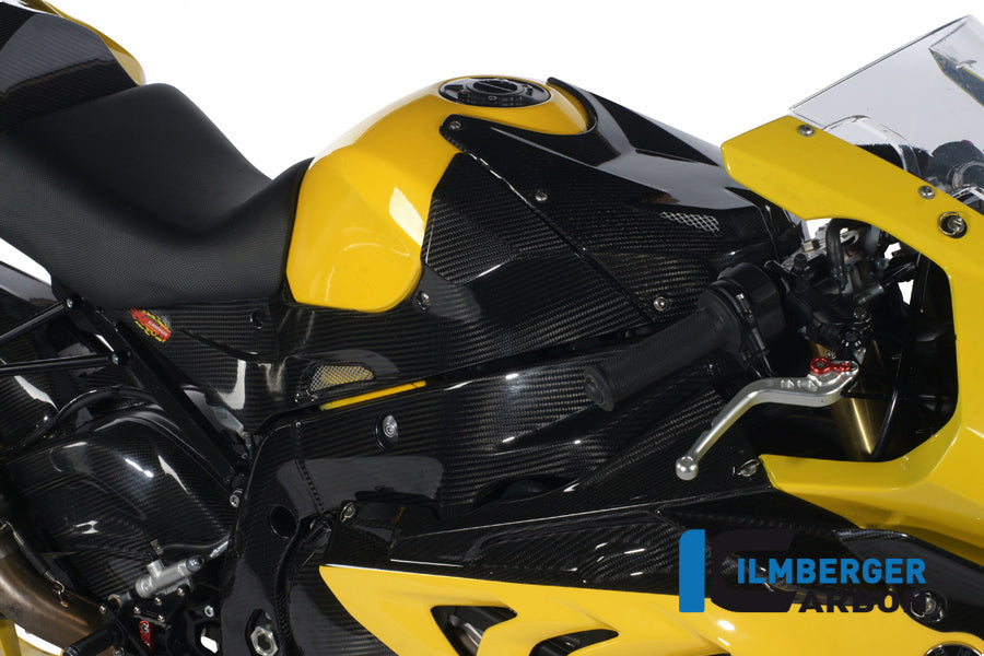 Ilmberger Carbon Tank Side Panel, Right Carbon for the BMW S 1000 RR Racing 2009-2014