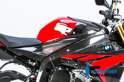 Ilmberger Carbon Tank Side Panel, Right Side Carbon for the BMW S 1000 R '14-25 / S 1000 RR '15-18