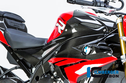 Ilmberger Carbon Tank Side Panel, Right Side Carbon for the BMW S 1000 R '14-25 / S 1000 RR '15-18