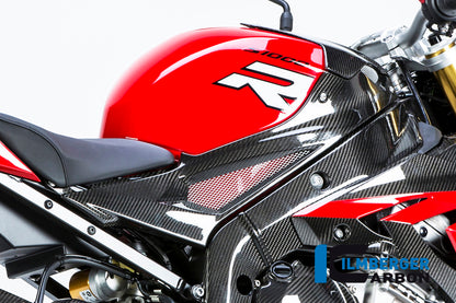 Ilmberger Carbon Tank Side Panel, Right Side Carbon for the BMW S 1000 R '14-25 / S 1000 RR '15-18