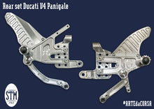 STM Adjustable Rearsets for the Ducati Panigale V4 / S / Speciale