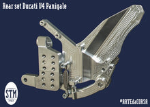 STM Adjustable Rearsets for the Ducati Panigale V4 / S / Speciale