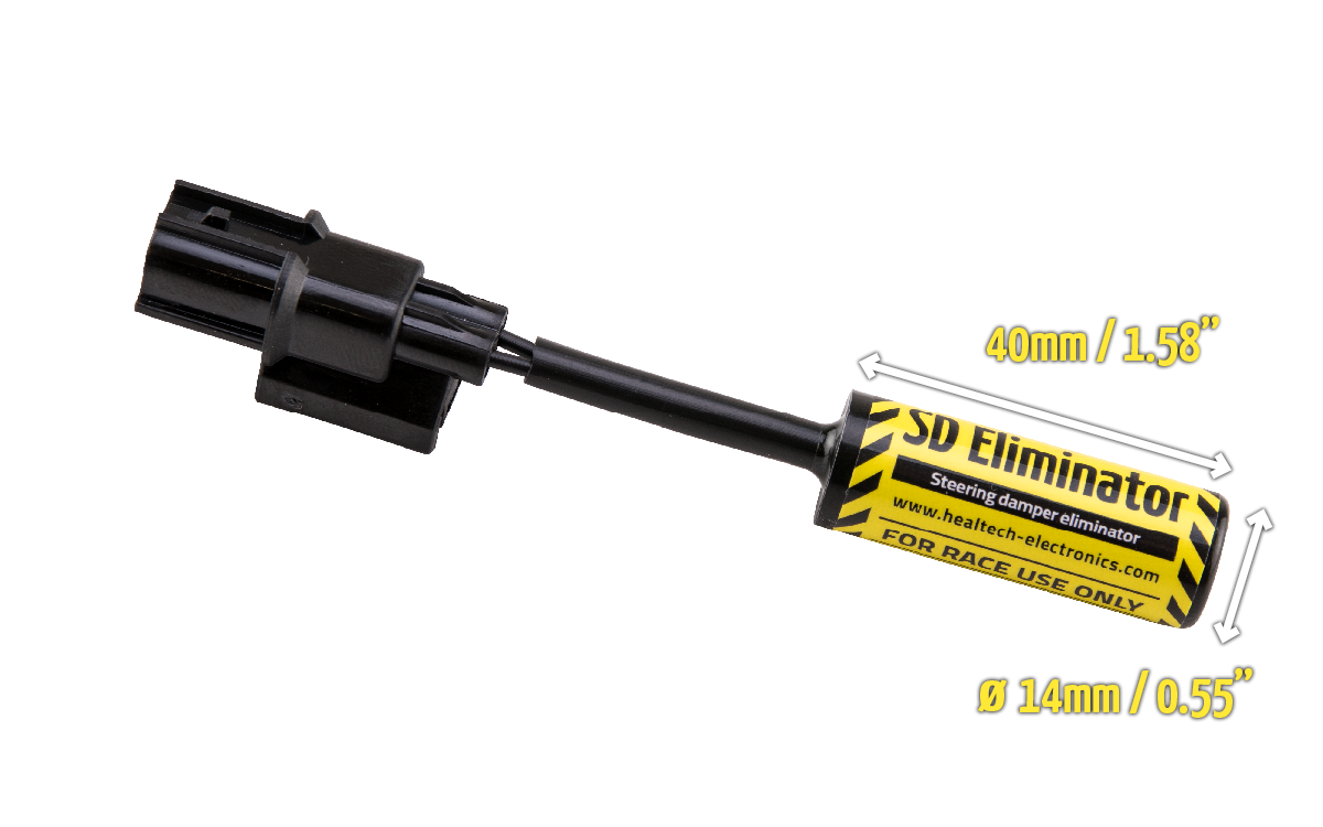 Healtech SDE Electronic Steering Damper Eliminator for Honda and Suzuki