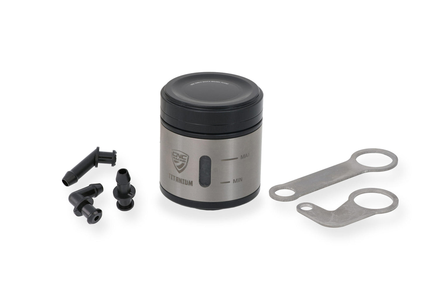 CNC Racing Titanium and Billet Reservoirs - 25ml and 12ml