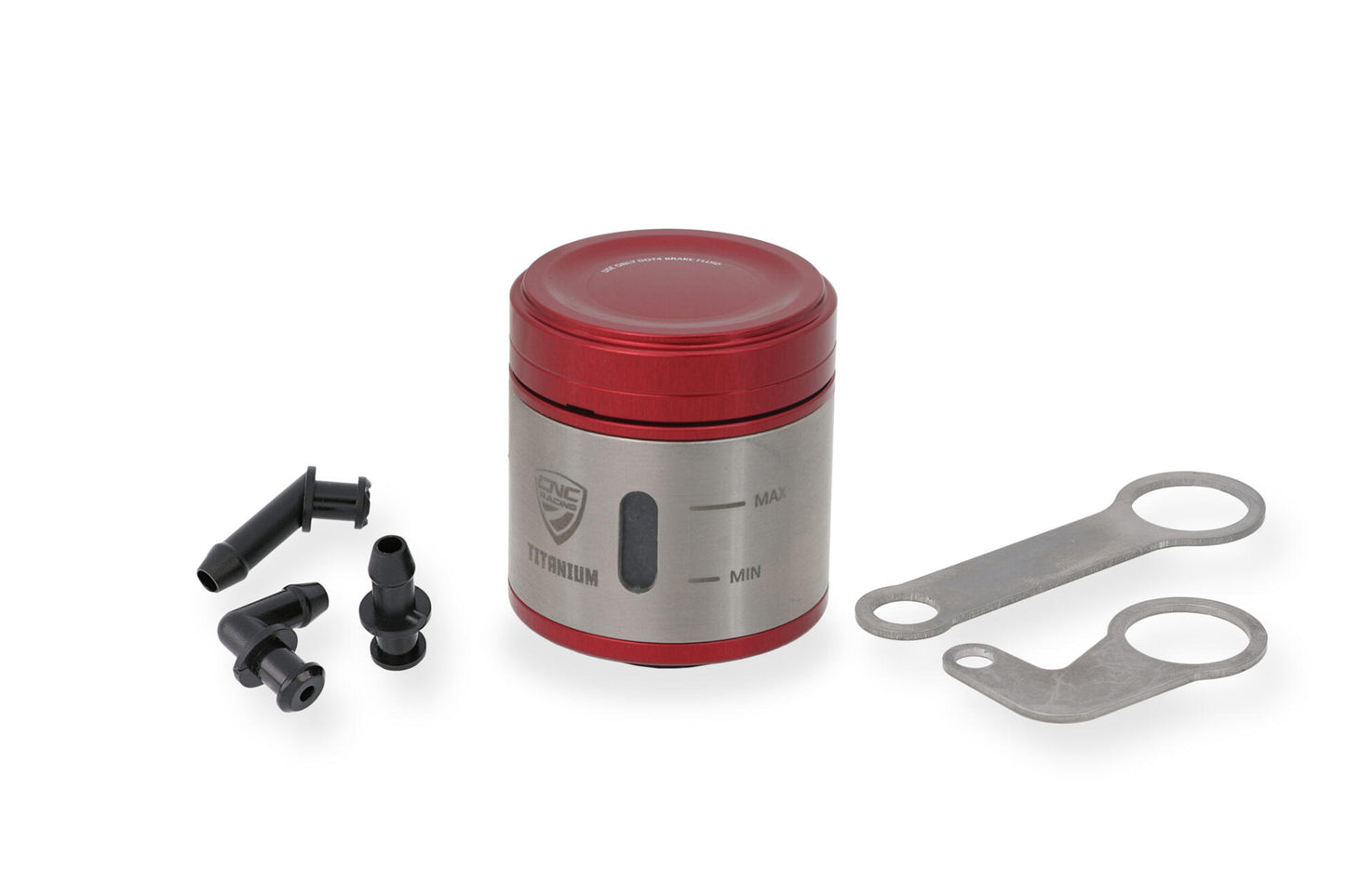 CNC Racing Titanium and Billet Reservoirs - 25ml and 12ml