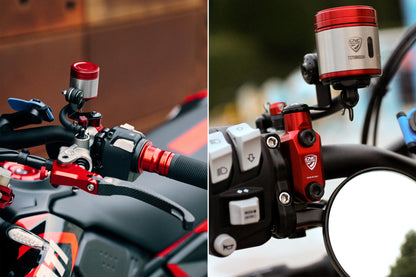 CNC Racing Titanium and Billet Reservoirs - 25ml and 12ml