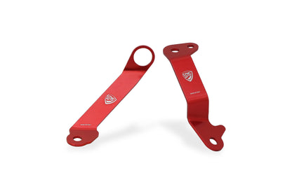 CNC Racing Aluminum Front Reservoir Brackets for the Ducati Panigale V4 / S (up to 2020) / 899 / 959 / 1199 / 1299 / V2