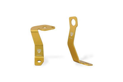 CNC Racing Aluminum Front Reservoir Brackets for Moto Guzzi V100 Mandello