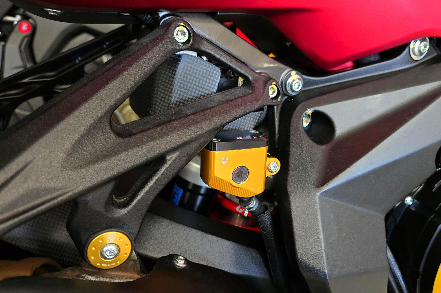 CNC Racing Universal Billet Rear Brake Reservoir Body ALSO OE REPLACEMENT For All MV Agusta Models