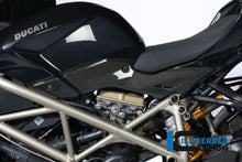 Ilmberger Carbon Underseat Side Panels Left, Carbon for the Ducati Streetfighter 1100 '09 / Streetfighter 848 '12