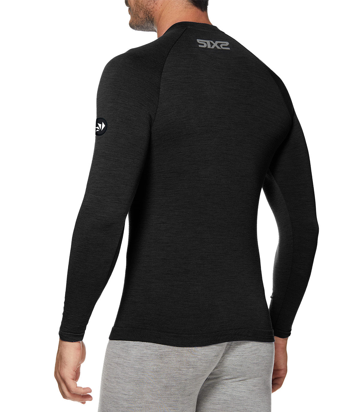 SIX2 Merino Wool Henley Shirt