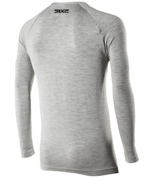 SIX2 Merino Wool Henley Shirt
