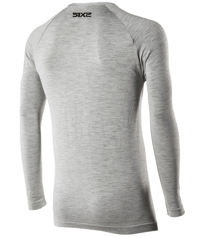 SIX2 Merino Wool Henley Shirt