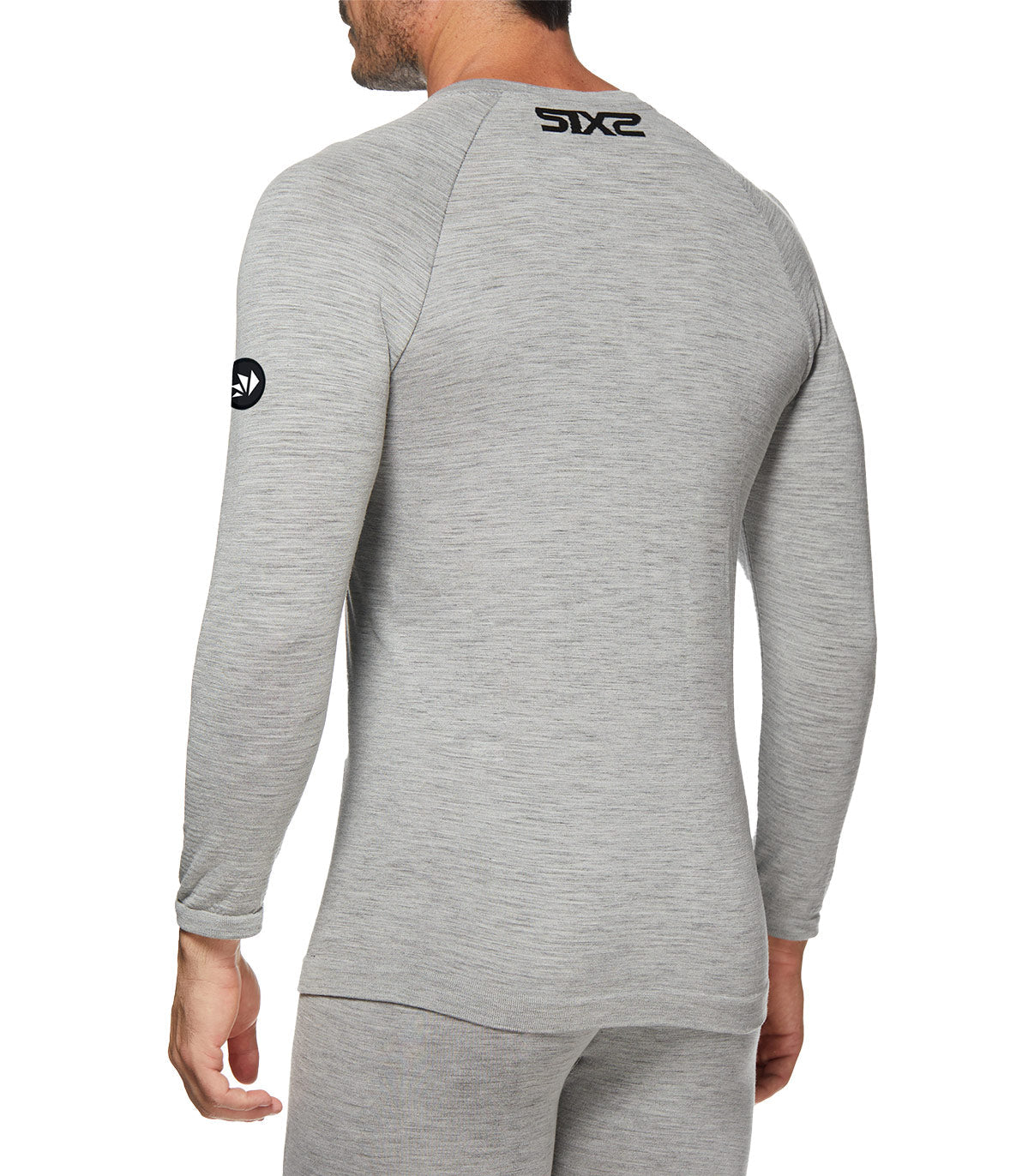 SIX2 Merino Wool Henley Shirt