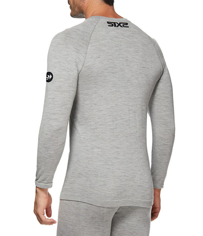 SIX2 Merino Wool Henley Shirt