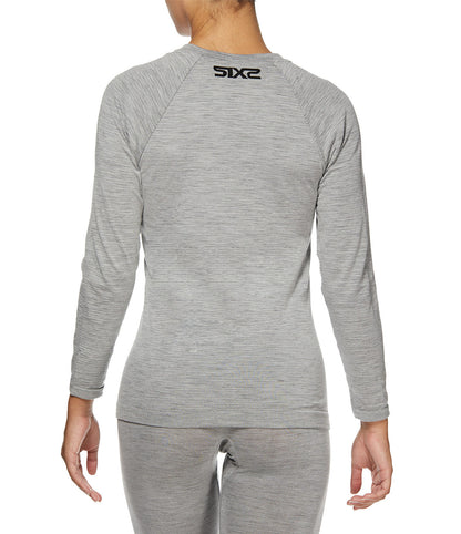 SIX2 Merino Wool Henley Shirt