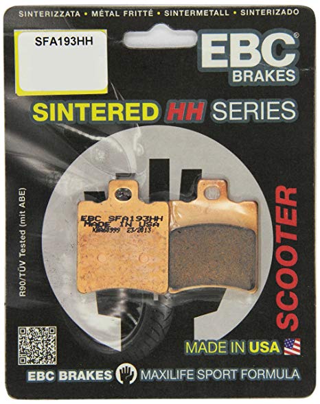 EBC Brakes Double-H Sintered Superbike Brake Pads Front -  SFA193HH