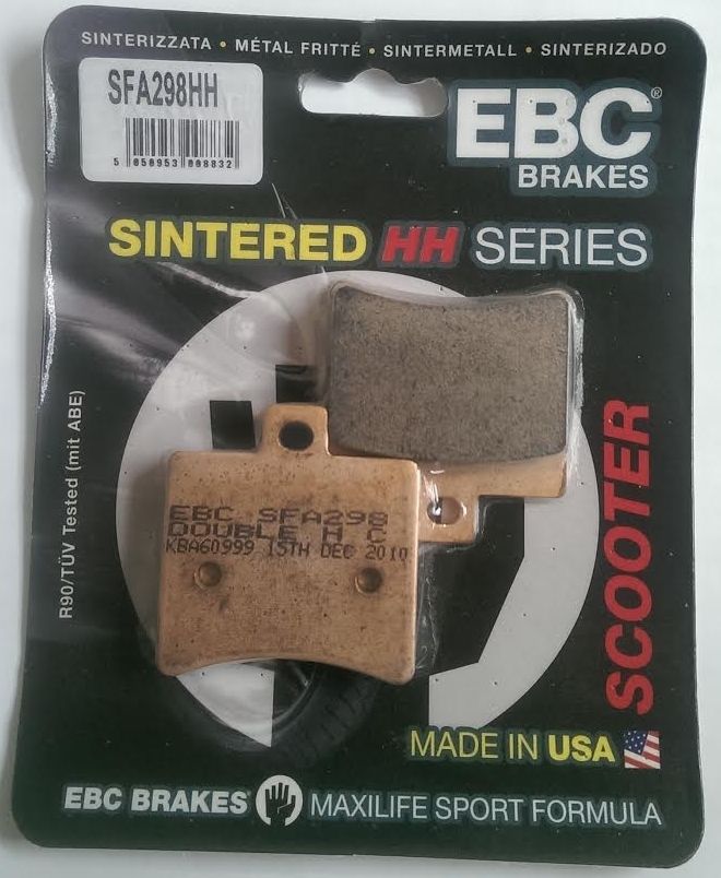 EBC Brakes Double-H Sintered Superbike Brake Pads Rear - SFA298HH