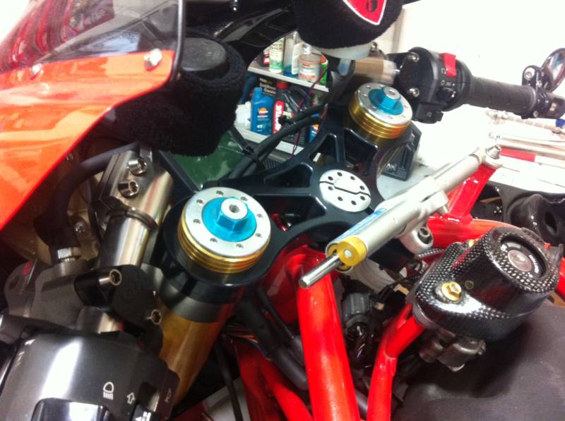Corse Dynamics Complete Triple Clamp for Ducati 848 / Evo - 30mm Offset