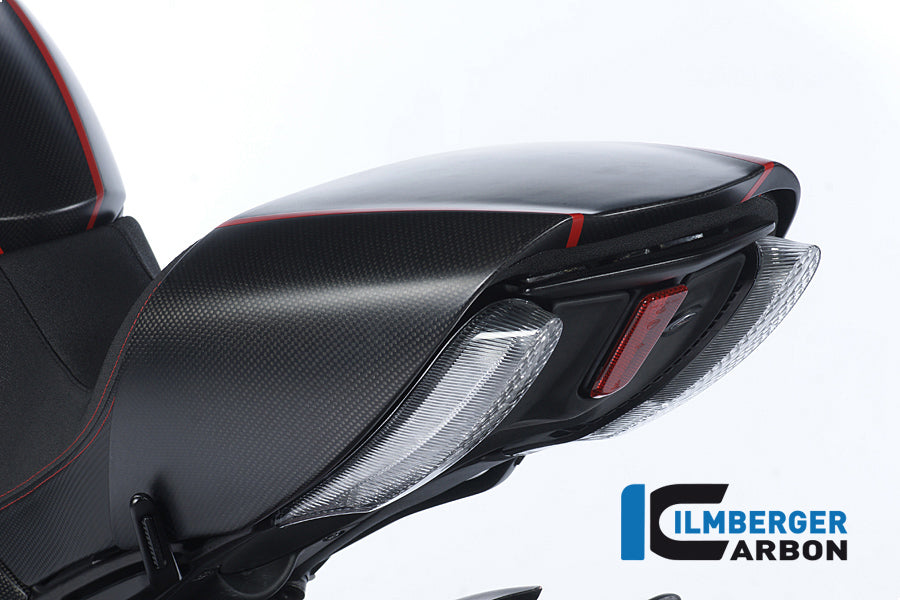 Ilmberger Carbon Seat Cover Carbon for the Ducati Diavel 2011 - 2014