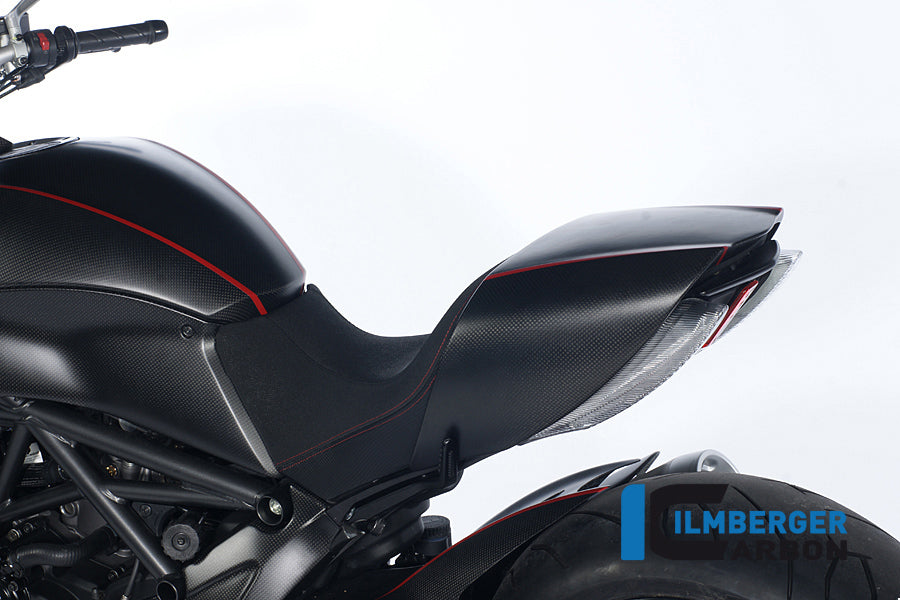 Ilmberger Carbon Seat Cover Carbon for the Ducati Diavel 2011 - 2014