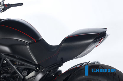 Ilmberger Carbon Seat Cover Carbon for the Ducati Diavel 2011 - 2014