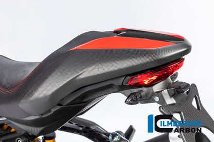 Ilmberger Carbon Passenger Seat Cover for the Ducati Monster 1200S '17