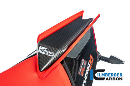Ilmberger Carbon Passanger Seat Cover for the Aprilia Tuono / RSV4 2021