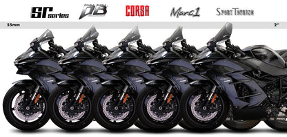 Zero Gravity Racing Windshields for the Kawasaki Ninja H2 SX (2018-21)