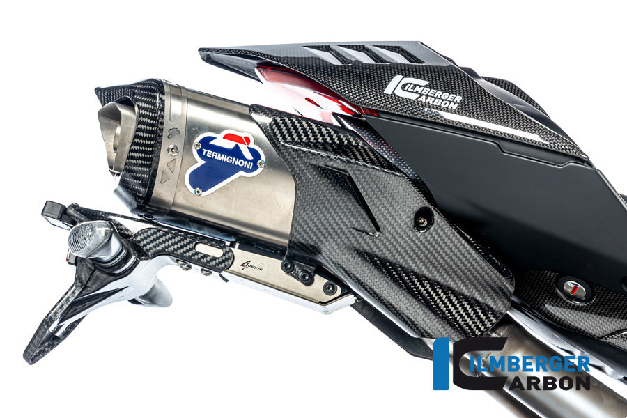 Ilmberger Carbon Single Seat Unit Special Carbon for the Ducati Panigale V4,V4 S '18-22 / V4 R '22 / Panigale V2 / Streetfighter V2 '22 / Streetfighter V4 '20-23