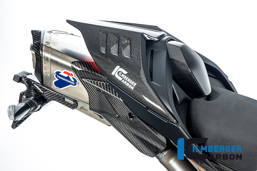Ilmberger Carbon Single Seat Unit Special Carbon for the Ducati Panigale V4,V4 S '18-22 / V4 R '22 / Panigale V2 / Streetfighter V2 '22 / Streetfighter V4 '20-23