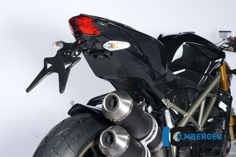 Ilmberger Carbon Rear Undertray Carbon for the Ducati Streetfighter 1100 '09 / Streetfighter 848 '12