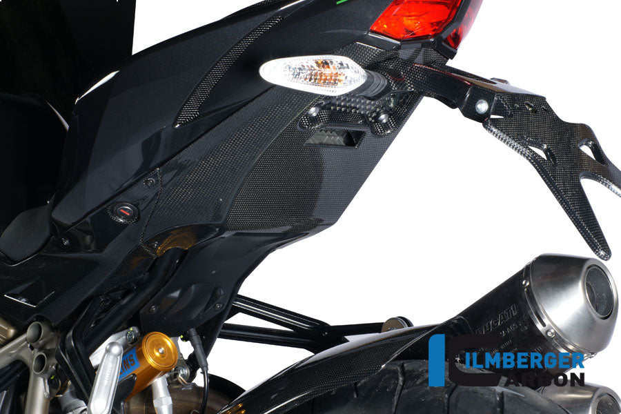 Ilmberger Carbon Rear Undertray Carbon for the Ducati Streetfighter 1100 '09 / Streetfighter 848 '12