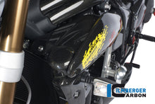 Ilmberger Carbon Side Panel Above Watercooler Left, for the Triumph Speed Triple '11-25