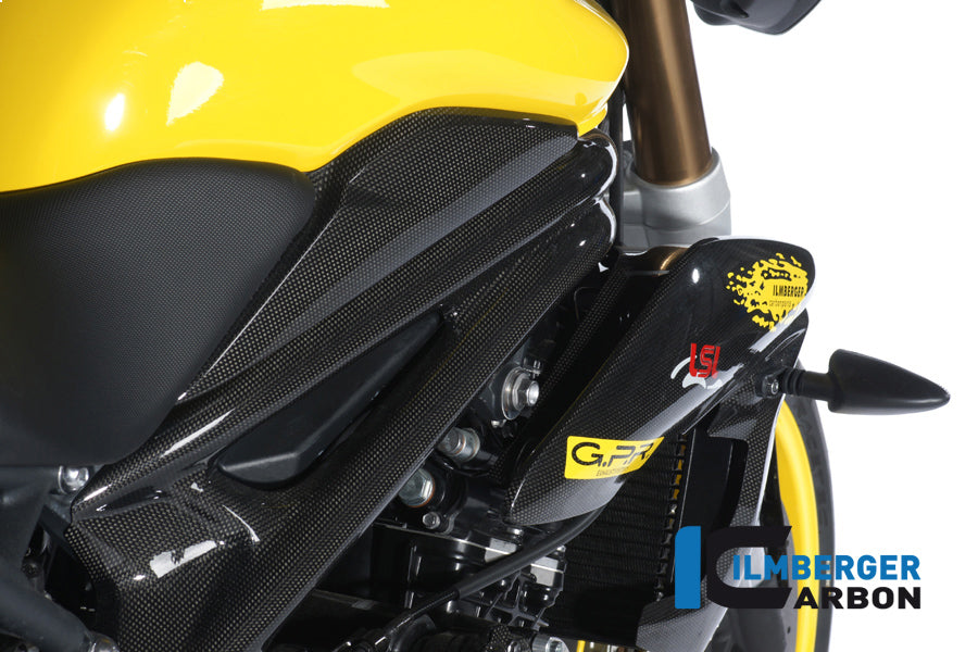 Ilmberger Carbon Side Panel Above Watercooler Right, for the Triumph Speed Triple '11-25